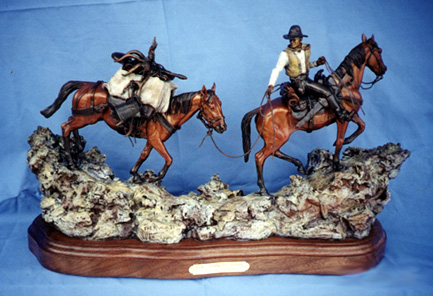 Artist James Regimbal at the Shaffer Fine Art Gallery