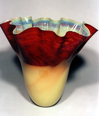 Artist Tim Chilina at the Shaffer Fine Art Gallery